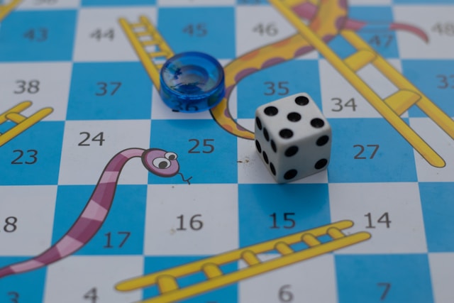 Snake and Ladder board game